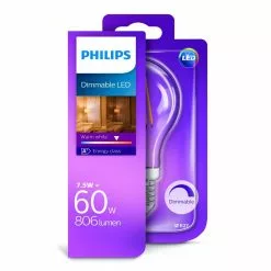 Philips Signify Philips LED 7W E27 Lyskilde Flame -Indendørs Belysning Salgsbutik philips led 7w e27 lyskilde flame 1