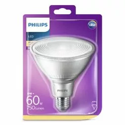 Philips LED Classic 60W Par38 E27 Varm Hvid 25D 1 Stk - 8718696713525 -Indendørs Belysning Salgsbutik philips led classic 60w par38 e27 varm hvid 25d 1 stk 8718696713525 1