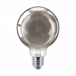 Philips LED Classic Filament 15W Globe E27 Smoky Ikke Dæmpbar 1 Stk - 8718699657635