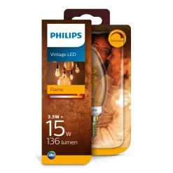 Philips LED Classic Spiral Filament 15W Kerte E14 Guld Dæmpbar 1 Stk - 8718699676131 -Indendørs Belysning Salgsbutik philips led classic spiral filament 15w kerte e14 guld daempbar 1 stk 8718699676131 1