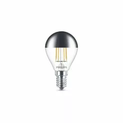 Philips LED Filament Topforspejlet 35W Krone E14 Klar Ikke Dæmpbar 1 Stk - 8718696750827