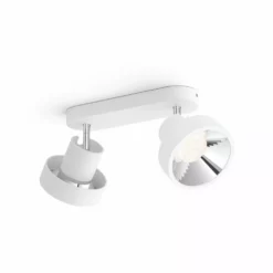 Philips Signify Philips LED SceneSwitch BUKKO Plate/spiral Hvid 2x4.3W SELV - 8718696169551 -Indendørs Belysning Salgsbutik philips led sceneswitch bukko platespiral hvid 2x43w selv 8718696169551 2