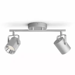 Philips Signify Philips LED SceneSwitch BYRE Bar/tube Silver 2x4.3W SELV - 8718696170120 -Indendørs Belysning Salgsbutik philips led sceneswitch byre bartube silver 2x43w selv 8718696170120 2