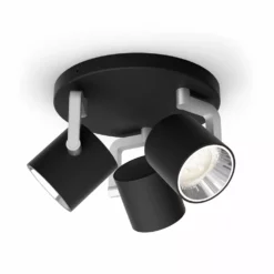 Philips Signify Philips LED SceneSwitch BYRL Plate/spiral Sort 3x4.3W SELV - 8718696170212 -Indendørs Belysning Salgsbutik philips led sceneswitch byrl platespiral sort 3x43w selv 8718696170212 2