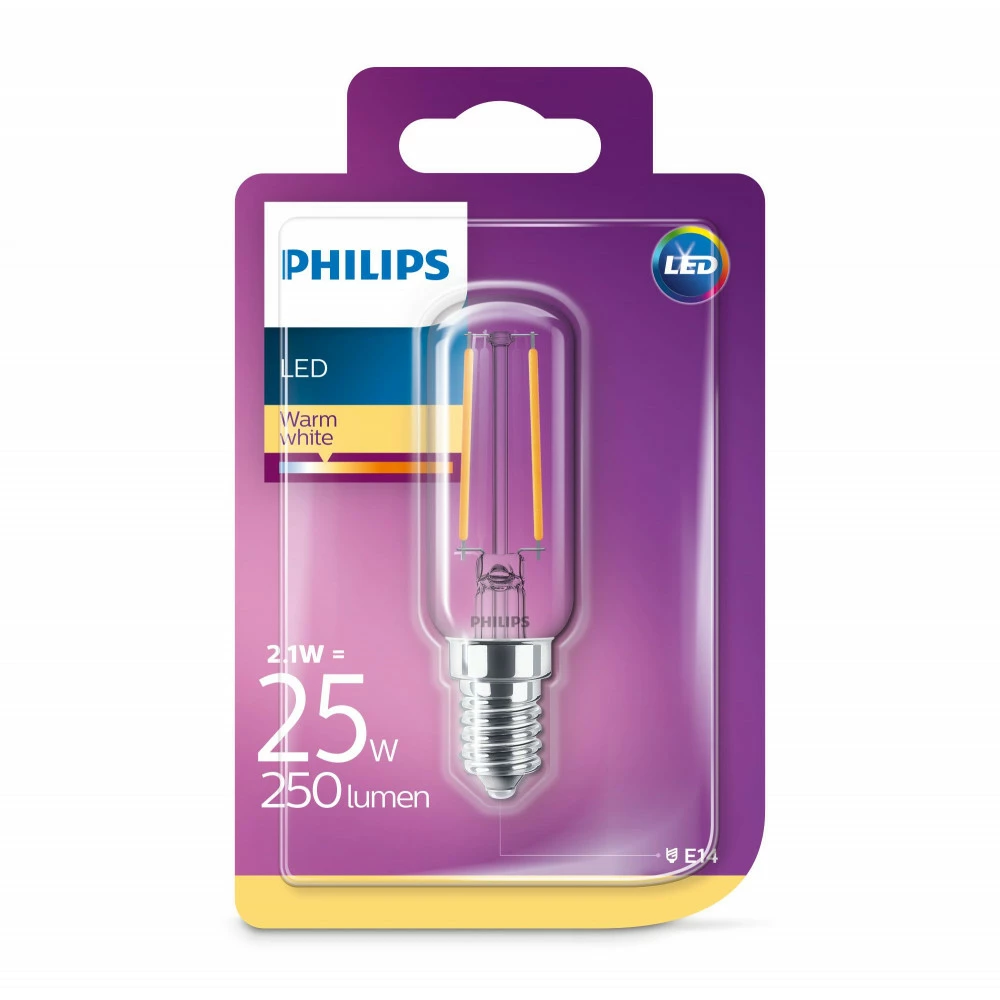 Philips LEDClassic Filament Emhætte 25W Klar Ikke Dæmp 1 Stk - 8718699599188 4 Philips LEDClassic Filament Emhætte 25W Klar Ikke Dæmp 1 Stk - 8718699599188 - Billede 2