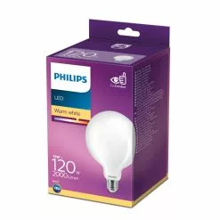 Philips LEDClassic Globe 120W E27 Varm Hvid Mat Ikke Dæmpbar 1-stk - 8718699764814 -Indendørs Belysning Salgsbutik philips ledclassic globe 120w e27 varm hvid mat ikke daempbar 1 stk 8718699764814 1