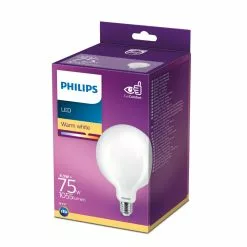 Philips LEDClassic Globe 75W E27 Varm Hvid Mat Ikke Dæmpbar 1-stk - 8718699764753 -Indendørs Belysning Salgsbutik philips ledclassic globe 75w e27 varm hvid mat ikke daempbar 1 stk 8718699764753 1