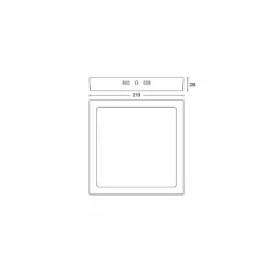 Philips Signify Philips MAGNEOS Funktionel LED Downlight Firkantet Loftlampe I Hvid - SF DL252 SQ 210 12W 27K WH 06 13 Philips Signify Philips MAGNEOS Funktionel LED Downlight Firkantet Loftlampe I Hvid - SF DL252 SQ 210 12W 27K WH 06 -Indendørs Belysning Salgsbutik philips magneos funktionel led downlight firkantet loftslampe i hvid sf dl252 sq 210 12w 27k wh 06 4