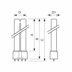 Philips Master PL-L 36W-varm Hvid-4PIN 1 Stk - 8711500706737 -Indendørs Belysning Salgsbutik philips master pl l 36w varm hvid 4pin 1 stk 8711500706737 3