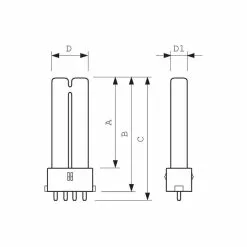 Philips Master PL-S 9W-kold Hvid 4PIN 1 Stk - 8711500260963 -Indendørs Belysning Salgsbutik philips master pl s 9w kold hvid 4pin 1 stk 8711500260963 6