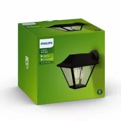 Philips Signify Philips MyGarden Alpenglow Down Væg Lanterne Sort 1x60W - 8718696158159 -Indendørs Belysning Salgsbutik philips mygarden alpenglow down vaeg lanterne sort 1x60w 8718696158159 2