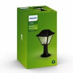 Philips Signify Philips MyGarden Alpenglow Pedestal Sort 1x60W 230V - 8718696158166 -Indendørs Belysning Salgsbutik philips mygarden alpenglow pedestal sort 1x60w 230v 8718696158166 2