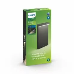 Philips Signify Philips MyGarden Bustan Pedestal Antrasit 2x4.5W SELV - 8718696158890 -Indendørs Belysning Salgsbutik philips mygarden bustan pedestal antrasit 2x45w selv 8718696158890 2