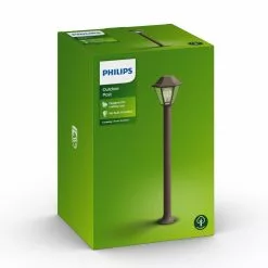 Philips Signify Philips MyGarden Curassow Post BrownBrush 1x42W 230V - 8718696165904 -Indendørs Belysning Salgsbutik philips mygarden curassow post brownbrush 1x42w 230v 8718696165904 2