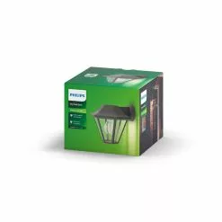 Philips Signify Philips MyGarden Curassow Væg Lanterne BrownBrush 1x42W - 8718696165881 -Indendørs Belysning Salgsbutik philips mygarden curassow vaeg lanterne brownbrush 1x42w 8718696165881 2