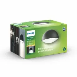 Philips Signify Philips MyGarden Dust Væg Lanterne Antrasit 1x3W 230V - 8718696120682 -Indendørs Belysning Salgsbutik philips mygarden dust vaeg lanterne antrasit 1x3w 230v 8718696120682 3