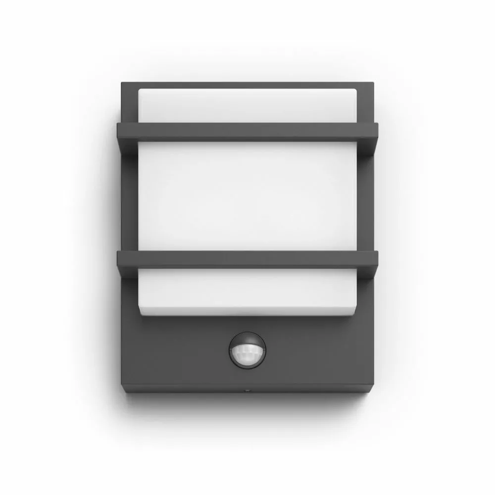 Philips Signify Philips MyGarden Petronia IR Væg Lanterne Antrasit 1x12 - 8718696165973 3 Philips Signify Philips MyGarden Petronia IR Væg Lanterne Antrasit 1x12 - 8718696165973