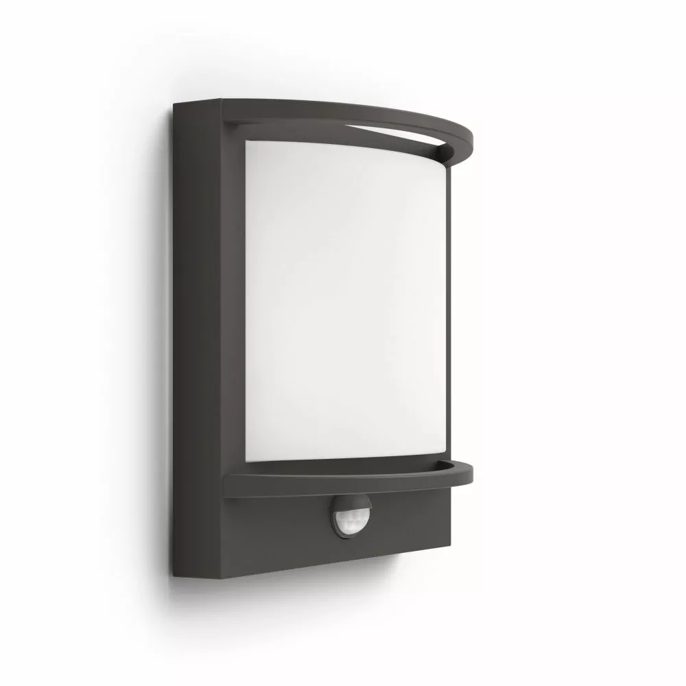 Philips Signify Philips MyGarden Samondra IR Væg Lanterne Antrasit 1x12 - 8718696165942 4 Philips Signify Philips MyGarden Samondra IR Væg Lanterne Antrasit 1x12 - 8718696165942 - Billede 2