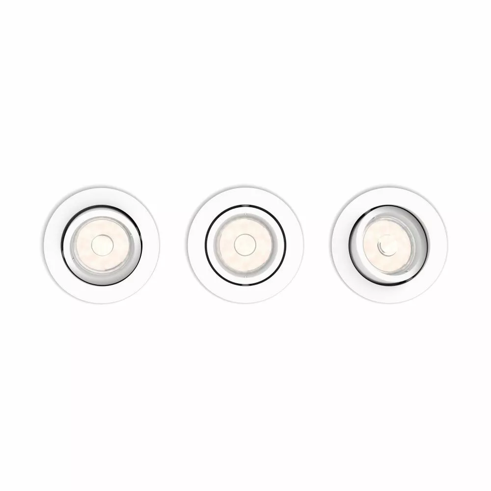 Philips Signify Philips MyLiving DONEGAL Recessed Hvid 3xNW 230V - 8718696160909 5 Philips Signify Philips MyLiving DONEGAL Recessed Hvid 3xNW 230V - 8718696160909 - Billede 3