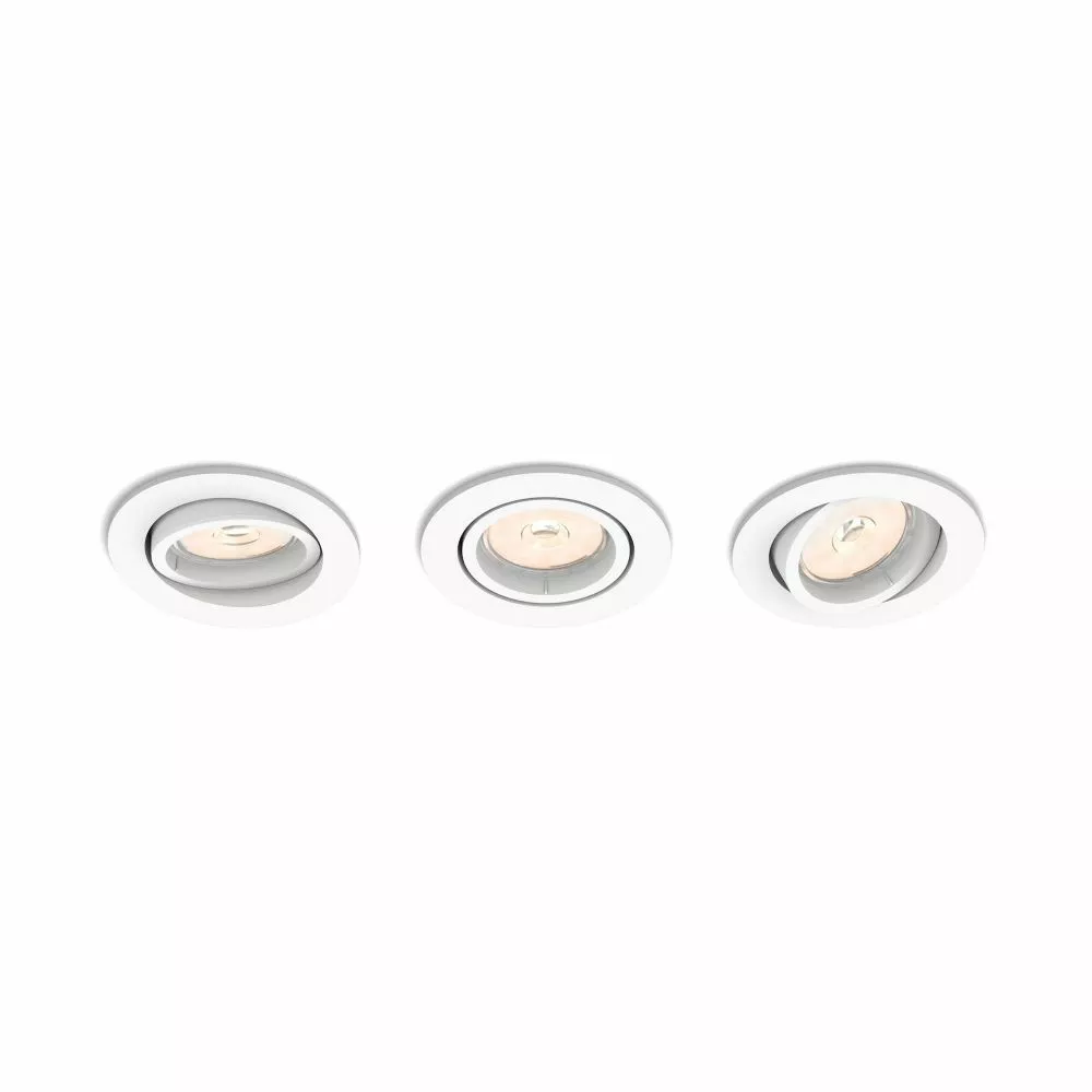 Philips Signify Philips MyLiving DONEGAL Recessed Hvid 3xNW 230V - 8718696160909 3 Philips Signify Philips MyLiving DONEGAL Recessed Hvid 3xNW 230V - 8718696160909