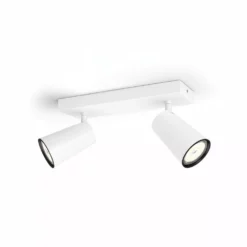 Philips Signify Philips MyLiving PAISLEY Bar/tube Hvid 2xNW - 8718696164662 -Indendørs Belysning Salgsbutik philips myliving paisley bartube hvid 2xnw 8718696164662 2