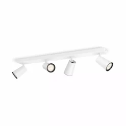 Philips Signify Philips MyLiving PAISLEY Bar/tube Hvid 4xNW - 8718696164747 -Indendørs Belysning Salgsbutik philips myliving paisley bartube hvid 4xnw 8718696164747 2