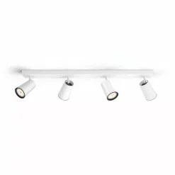 Philips Signify Philips MyLiving PAISLEY Bar/tube Hvid 4xNW - 8718696164747 -Indendørs Belysning Salgsbutik philips myliving paisley bartube hvid 4xnw 8718696164747 3
