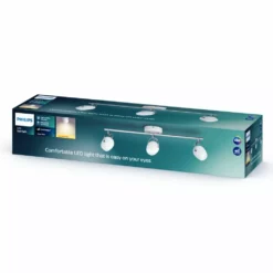 Philips Signify Philips MyLiving RIVANO Bar/tube Hvid 3x4.3W SELV - 8718696169988