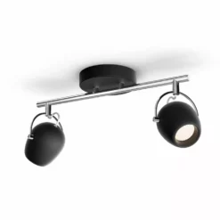 Philips Signify Philips MyLiving RIVANO Bar/tube Sort 2x4.3W SELV - 8718696169636