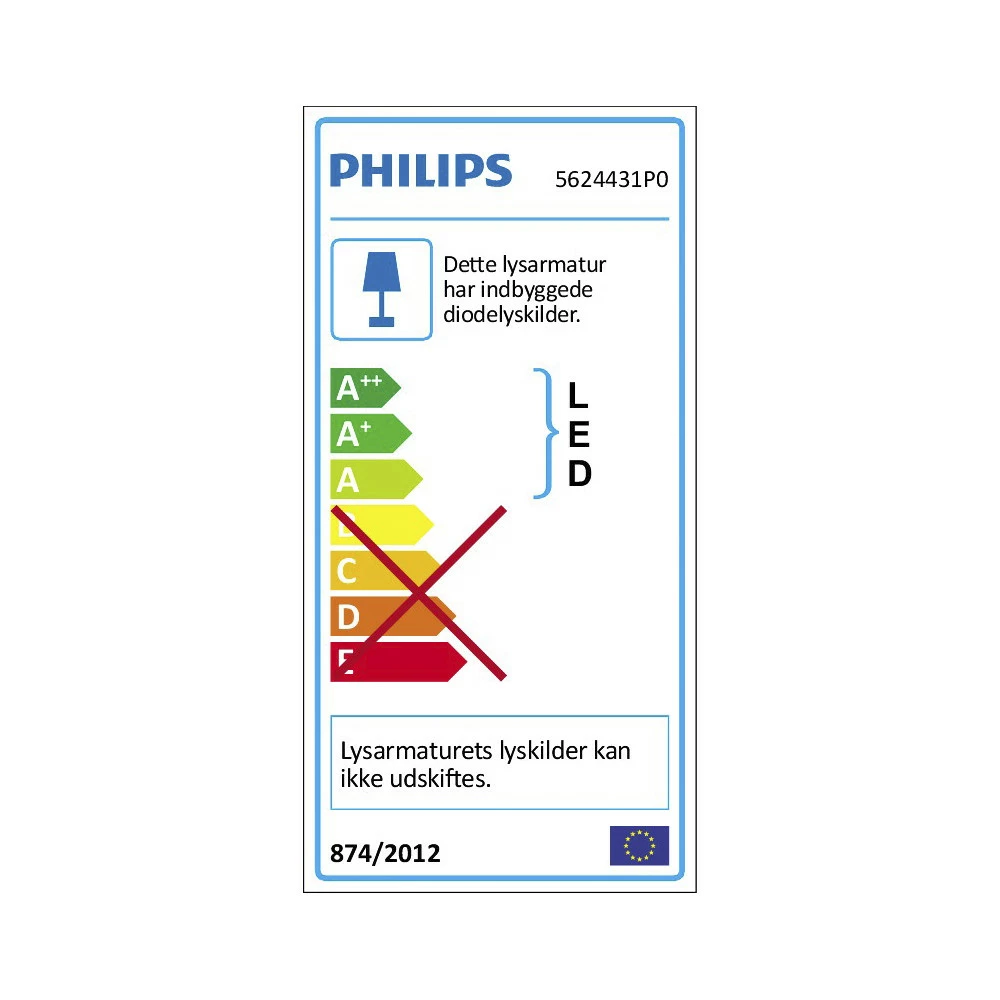 Philips Signify Philips MyLiving Star Spot, Hvid 4 X 4,5W 4 Philips Signify Philips MyLiving Star Spot, Hvid 4 X 4,5W - Billede 2