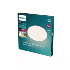 Philips Signify Philips Ozziet Funktionel LED Loftlampe I Hvid Plastik - CL570 RD 36W 27K W HV 06 Rustfritstål 9 Philips Signify Philips Ozziet Funktionel LED Loftlampe I Hvid Plastik - CL570 RD 36W 27K W HV 06 Rustfritstål -Indendørs Belysning Salgsbutik philips ozziet funktionel led loftslampe i hvid plastik cl570 rd 36w 27k w hv 06 rustfristal 2