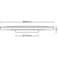 Philips Signify Philips Ozziet Funktionel LED Loftlampe I Sort Plastik - CL570 RD 22W 27K B HV 06 Rustfritstål -Indendørs Belysning Salgsbutik philips ozziet funktionel led loftslampe i sort plastik cl570 rd 22w 27k b hv 06 rustfristal 3