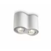 Philips Signify Philips Pillar Plate/spiral Hvid 2x50w -Indendørs Belysning Salgsbutik philips pillar platespiral hvid 2x50w