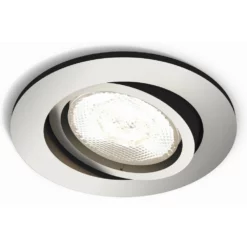 Philips Signify Philips Shellbark LED-indbygningsspot, Mat Krom 1x4,5W
