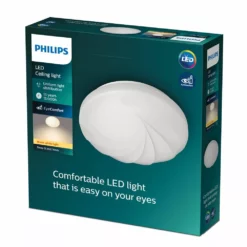 Philips Signify Philips SHORE Funktionel LED Loftlampe I Hvid Metal/plastik - CL202 EC RD 10W 27K W HV 06 -Indendørs Belysning Salgsbutik philips shore funktionel led loftslampe i hvid metalplastik cl202 ec rd 10w 27k w hv 06 3
