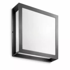 Philips Signify Philips Skies Firkantet Væg- Og Loftlampe I Antracit Aluminium - 2x42W 230V