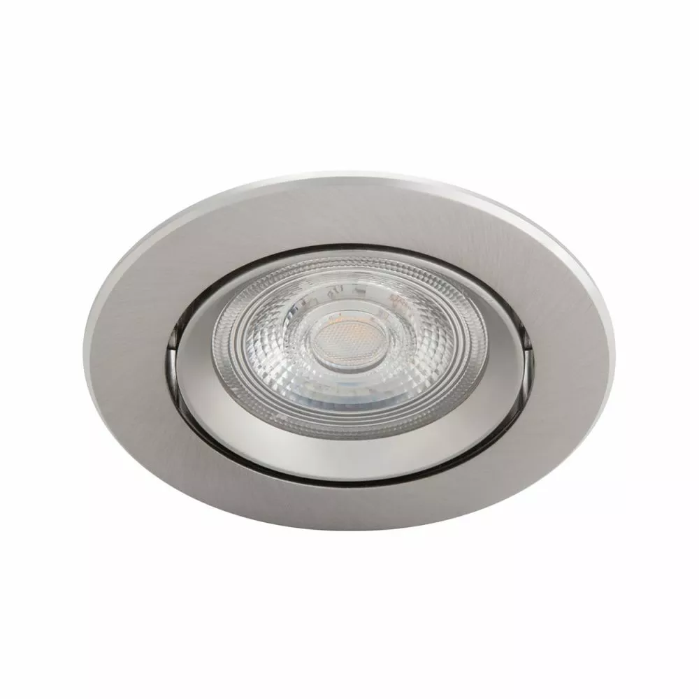 Philips Signify Philips SPARKLE Funktionel LED Indbygningsspots I Nikkel Metal/plastik - SL261 RD 070 5W 27K N HV L 3 Philips Signify Philips SPARKLE Funktionel LED Indbygningsspots I Nikkel Metal/plastik - SL261 RD 070 5W 27K N HV L