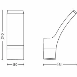 Philips Signify Philips Splay LED Udendørsvæglampe I Antracit Grå - 12W 27K HV 5 Philips Signify Philips Splay LED Udendørsvæglampe I Antracit Grå - 12W 27K HV -Indendørs Belysning Salgsbutik philips splay led udendrsvaeglampe i antrasit gra 12w 27k hv 1