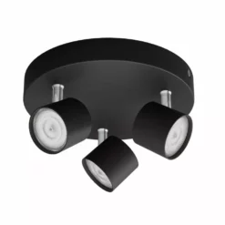 Philips Signify Philips STAR LED Påbygningsspotslampe I Sort - 3x4.5W SELV Dim