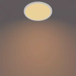 Philips Signify Philips Superslim Funktionel LED Loftlampe I Hvid Metal/plastik - CL550 RD 15W 27K W WVIP4406 Rustfritstål -Indendørs Belysning Salgsbutik philips superslim funktionel led loftalampe i hvid metalplastik cl550 rd 15w 27k w wvip4406 rustfristal 1