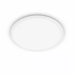 Philips Signify Philips Superslim Funktionel LED Loftlampe I Hvid Metal/plastik - CL550 RD 15W 40K W WVIP4406 Rustfritstål