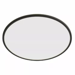 Philips Signify Philips SuperSlim LED Udendørsloftslampe I Sort Rustfritstål- W 15W 27K Sort IP54