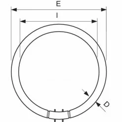 Philips TL5 Cirkulær 40W-hvid 1 Stk - 8711500640970 -Indendørs Belysning Salgsbutik philips tl5 cirkulaer 40w hvid 1 stk 8711500640970 4