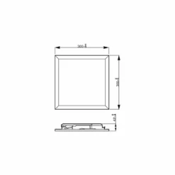 Philips Signify Philips Touch Funktionel LED Loftlampe I Sort Metal/plastik - CL560 SQ 12W 27K B HV06 Rustfritstål 13 Philips Signify Philips Touch Funktionel LED Loftlampe I Sort Metal/plastik - CL560 SQ 12W 27K B HV06 Rustfritstål -Indendørs Belysning Salgsbutik philips touch funktionel led loftslampe i sort metalplastik cl560 sq 12w 27k b hv06 rustfristal 4