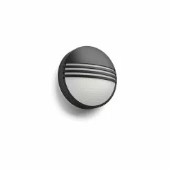 Philips Signify Philips Yarrow Væg Lanterne Sort 1x6W 230V